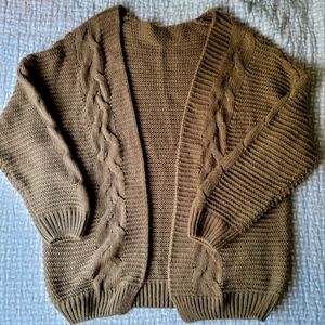Slouchy knit sweater